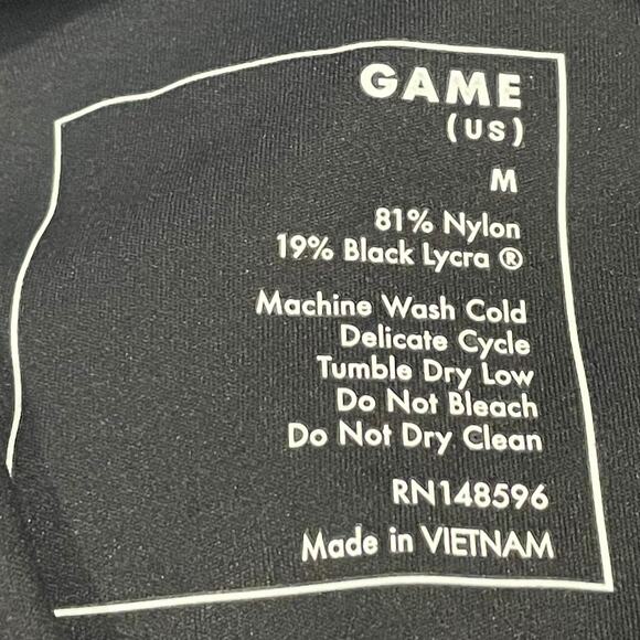 NWT Universal Standard X Game Next-to-Naked Bodyshort - Black - M = 18-20 - Picture 11 of 11